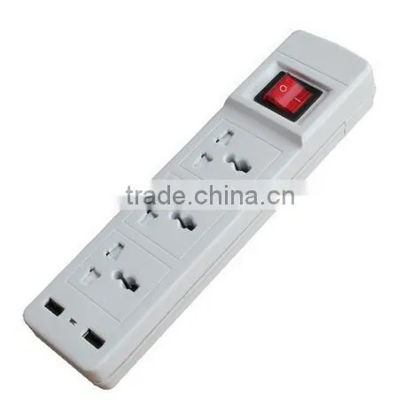 High quality 6 ways or 8 ways European PDU power socket