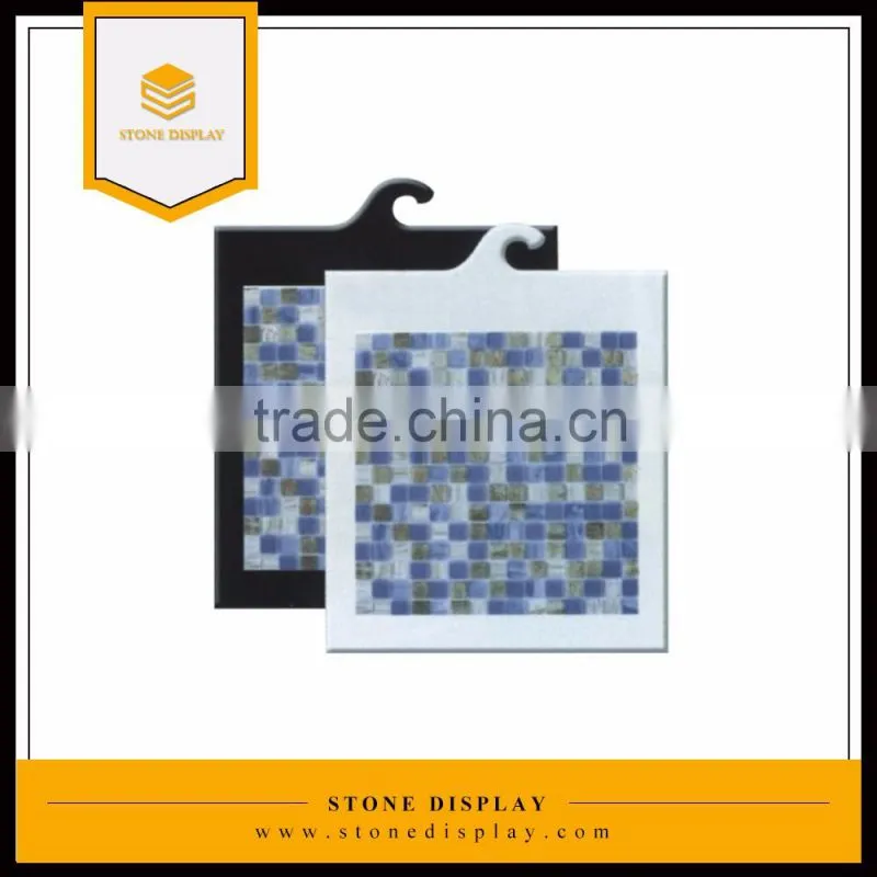 wood tile sample display board stone sample board handing board