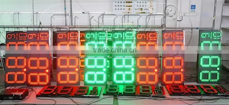 France Led digital motorcycle race sign /LED racing bicycle display board/Led automobile race digital display board