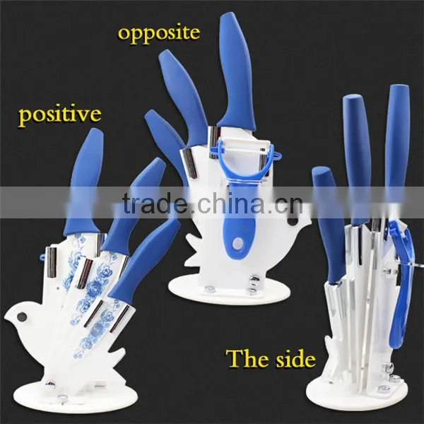 Hot selling kitchen knife ceramic knife with peeler UD1008