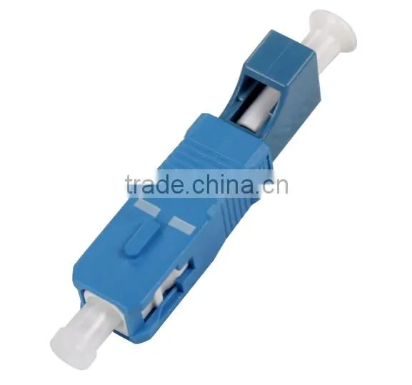 Telecommunication male-female structure SC-LC Fiber Optical Adapter