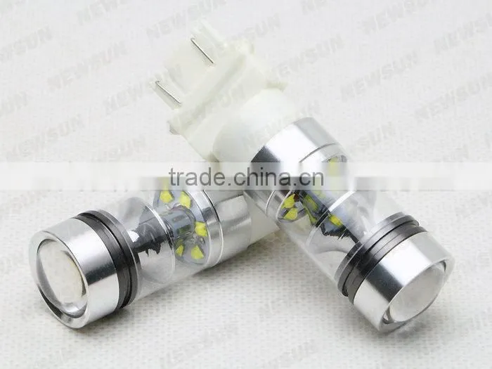 Super bright with Mirror Reflector 3157 led blub, 12V 24V C ree auto led back-up reverse/Turning singal Lights for cars trucks