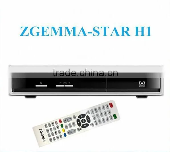 hd satellite receiver with cccam Zgemma Star h1 Satellite tv Receiver