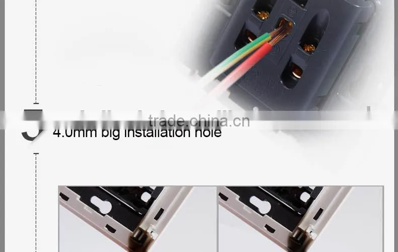 Electric switch touch screen,touch delay switch with indicator light