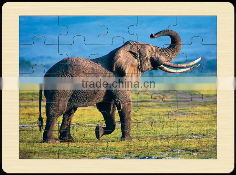 wooden puzzle with EN71
