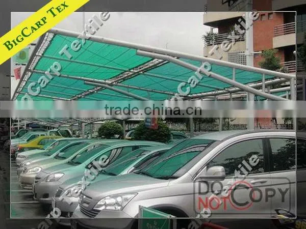 Green Sun Shade Hdpe Netting For Parking Lot ( 80% )