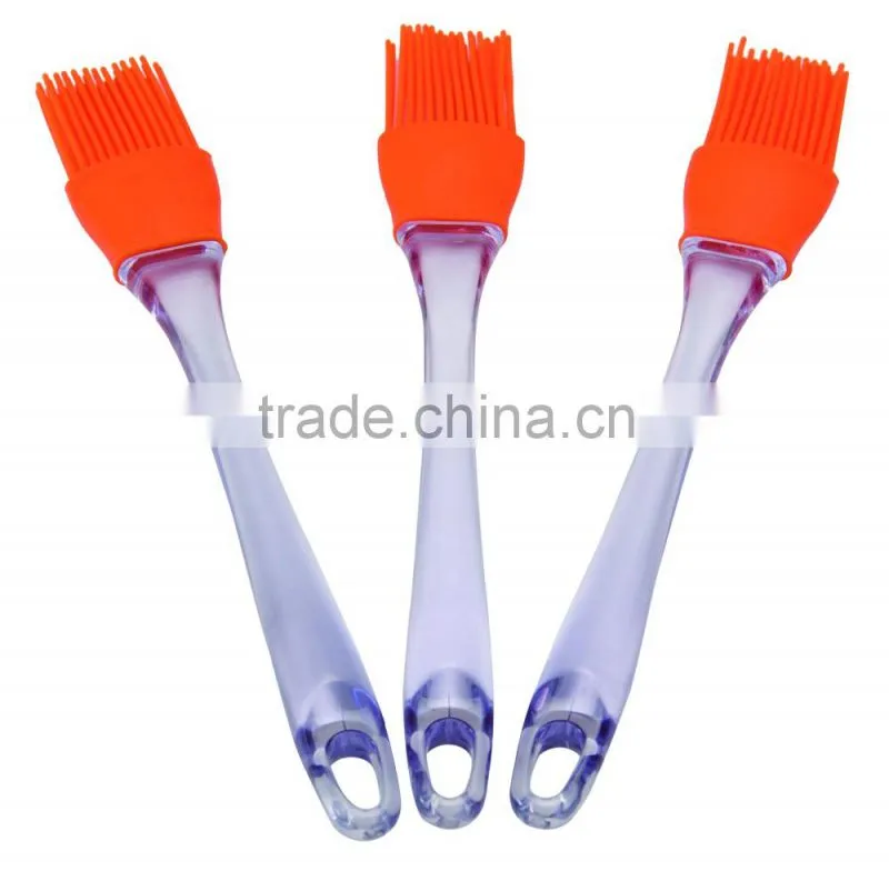 China OEM kitchen wares Pastry Tools Silicone BBQ basting Brush