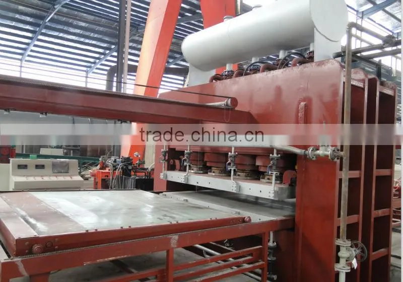 short cycle lamination hot-press for 2 sides in short time