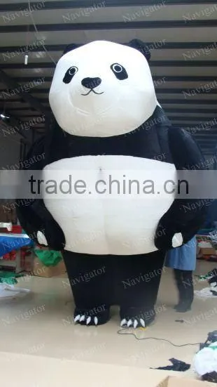 2014 Inflatable Panda carton for advertising decoration