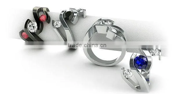 casting titanium 2012 wedding ring