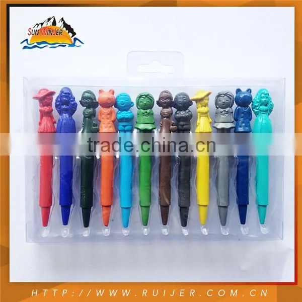 Set of adorable magic crayons that won't flake or smudge