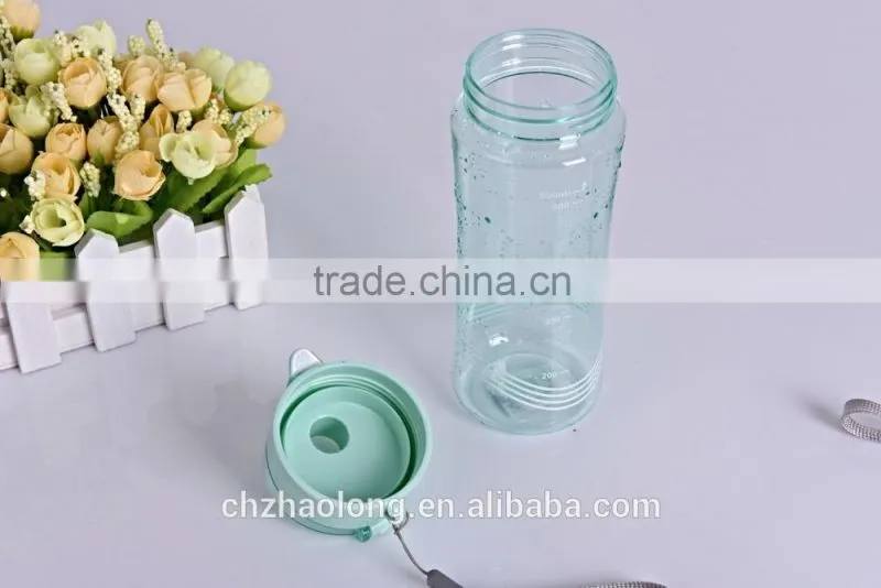 protein Drinking water bottle Fitness plastic water bottle Portable sport water bottles shaker