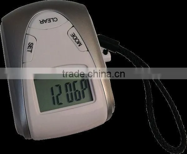 Novelty peodmeter with alarm funciton