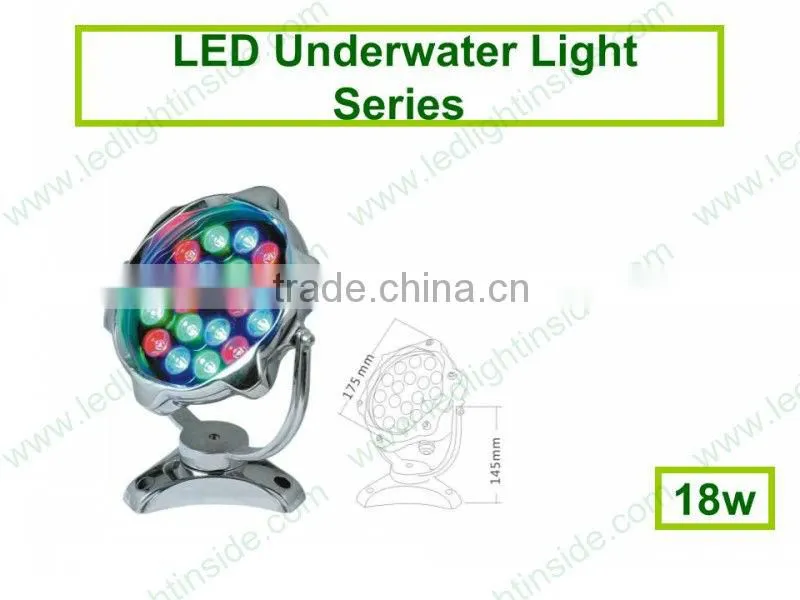 IP68 swimming led pool light 9w