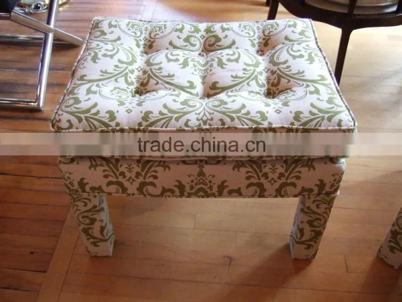 modern customized ottoman fabric from shunde OT4060