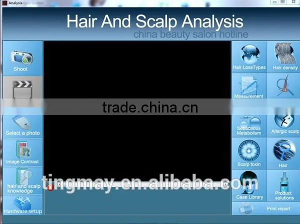 Skin analyzer magnifier machine skin analyser