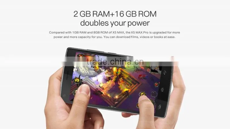 DOOGEE X5 MAX Pro 4000mAh Large Capacity Battery Fingerprint Sensor 5.0 inch Android 6.0 MTK6737 Quad Core 2GB RAM 16GB ROM