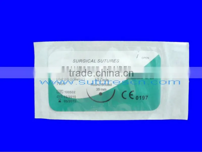 Medical Polyester Thread With Needle