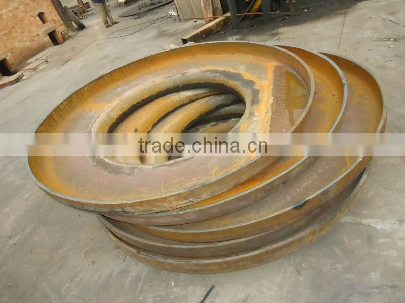 elliptical dished head with punching hole for equipment