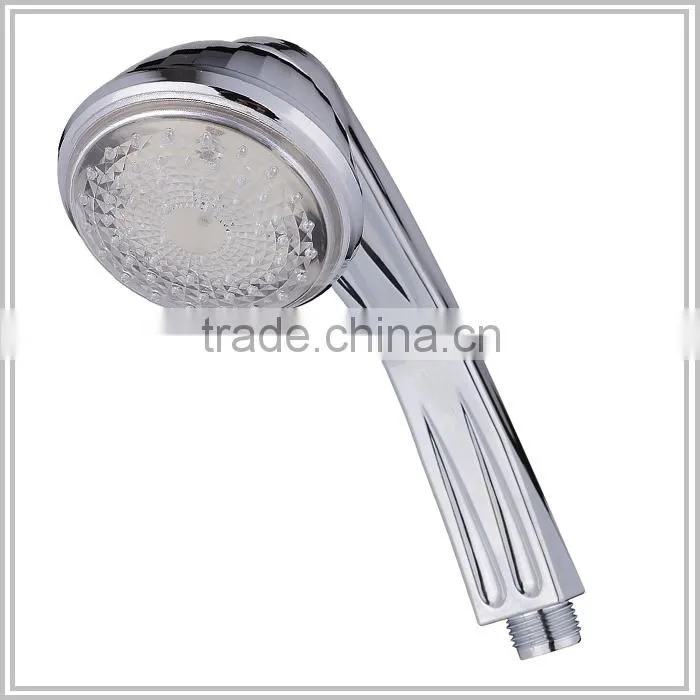 Low cost led waterfall shower head,LED hand shower head