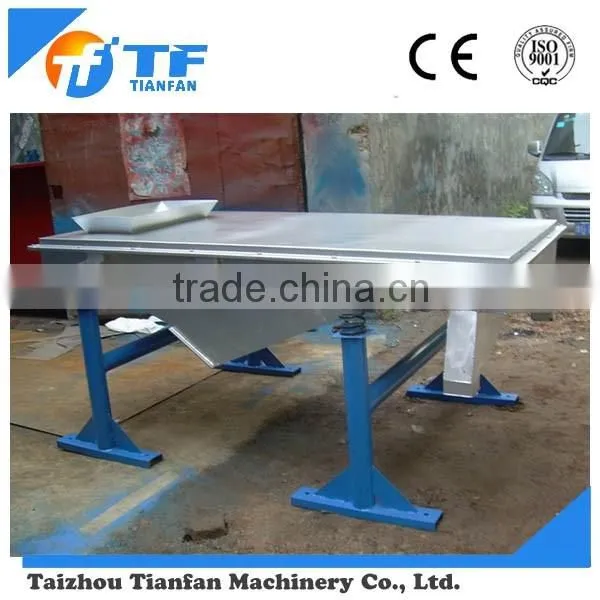 square linear vibrating screen for food industry