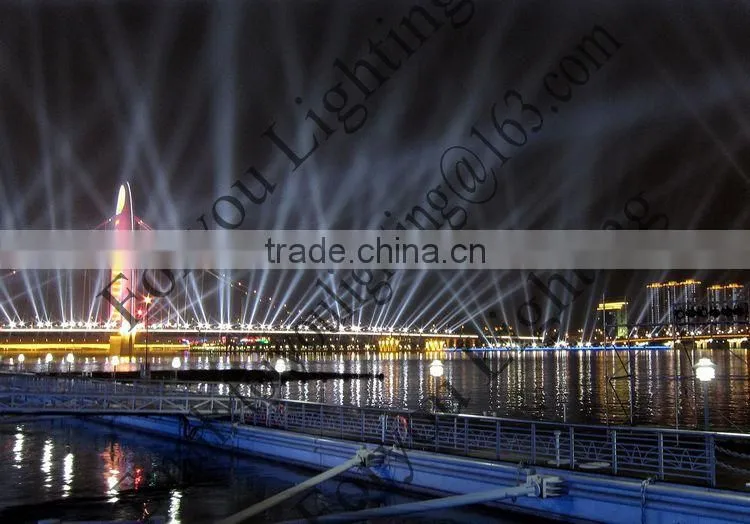 Design newest 3400w waterproof search lights