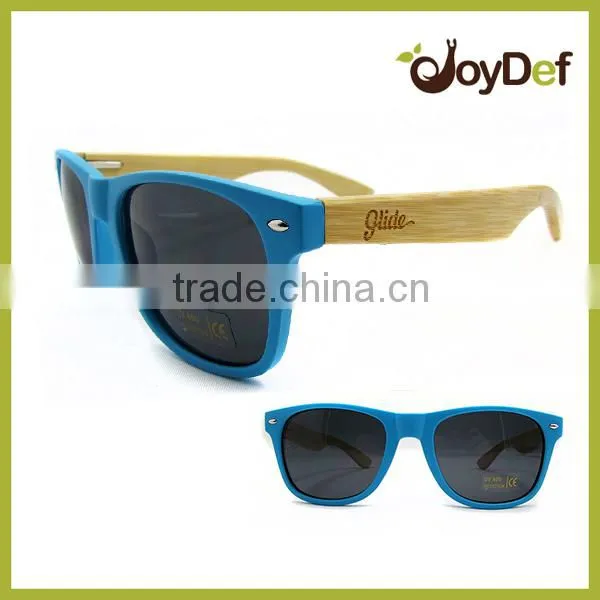 High quality wooden sunglasses polarized sunglasses china wholesale bluem color lens sunglasses