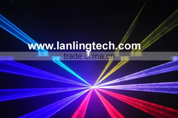 Attractive 2w full color laser show light projector