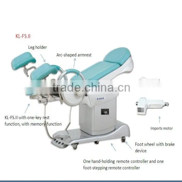FS.I Blue color Gynecological Chair blue plastic chairs Woman Chek chair