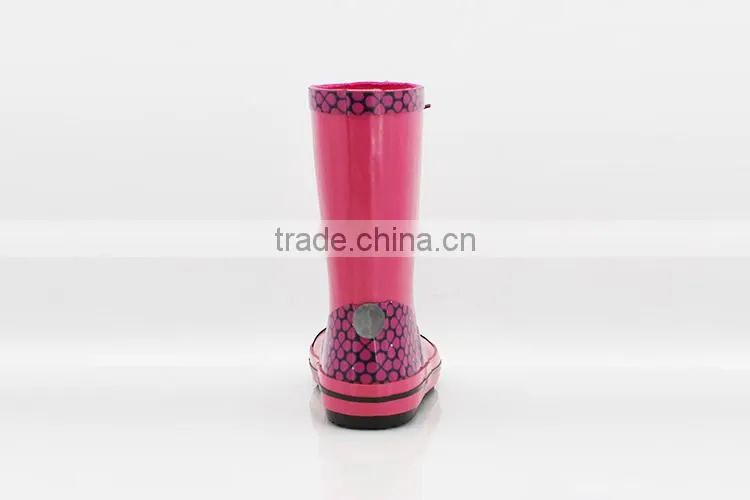 New Products Customised designs Rubber camo rain boots