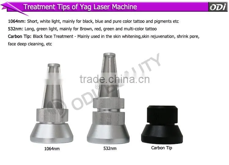 Hot seller Medical CE nd:yag laser 1064 tattoo removal