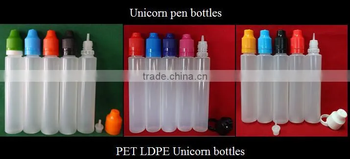 Alibaba China 5ml 10ml 15ml 20ml 30ml 50ml empty PE e-liquid bottle e cig bottle