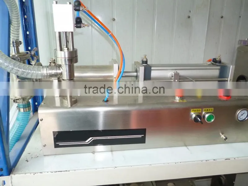 Semi automatic paste filling machine/thick paste filling machine/paste piston filling machine(Skype:shuliy218)