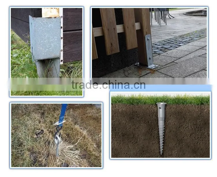 Best Price Ground Screw Diy Ground Screw Anchor