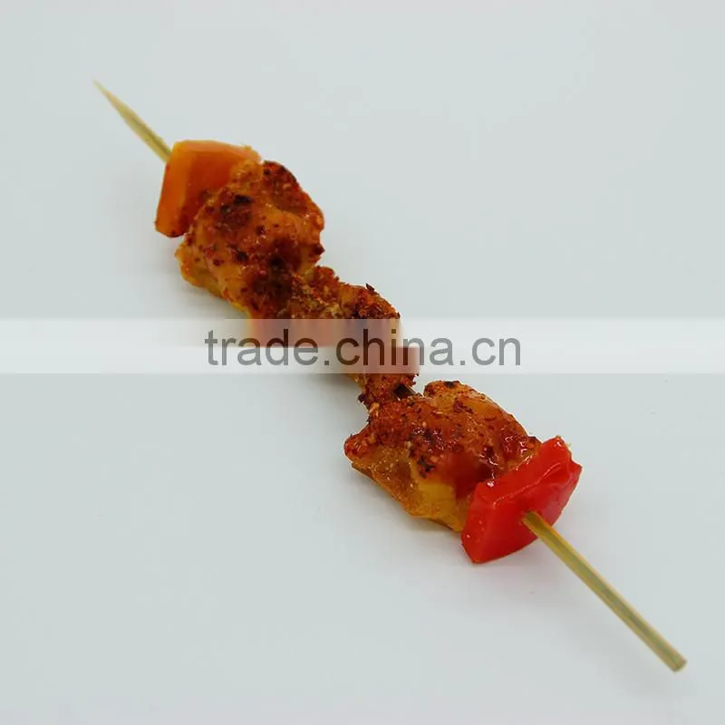 Fake plastic food for BBQ grill restaurant sales promotion /Yiwu sanqi crafts factory