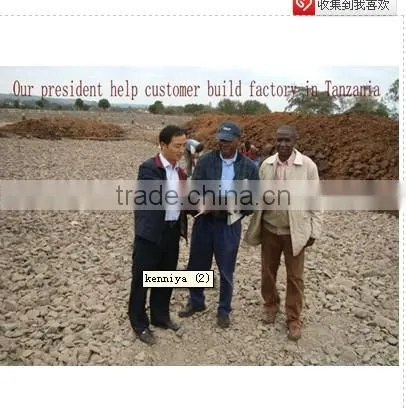 Photoes show for SY1-10 Fully automatic hydraulic brick forming machine in construction