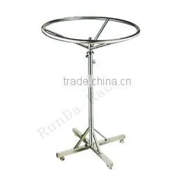 Clothing hanging display rack/stainless steel rack