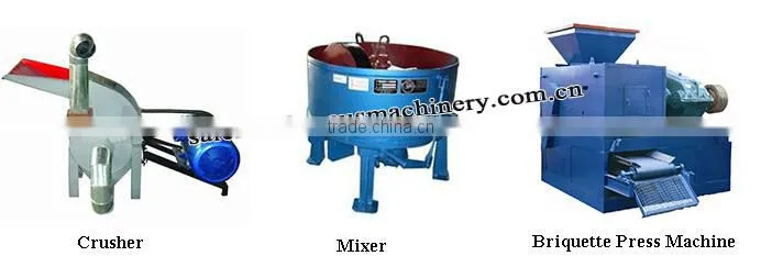 Smokeless professional barbecue coal briquette machine