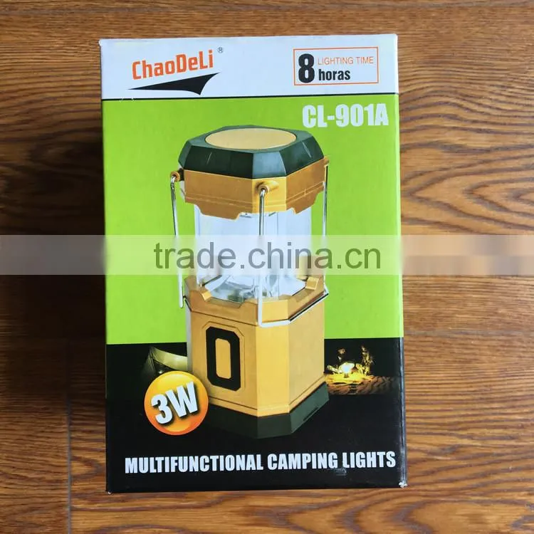 Hot Sell New Style Multifunctional Rechargeable LED Camping Lantern