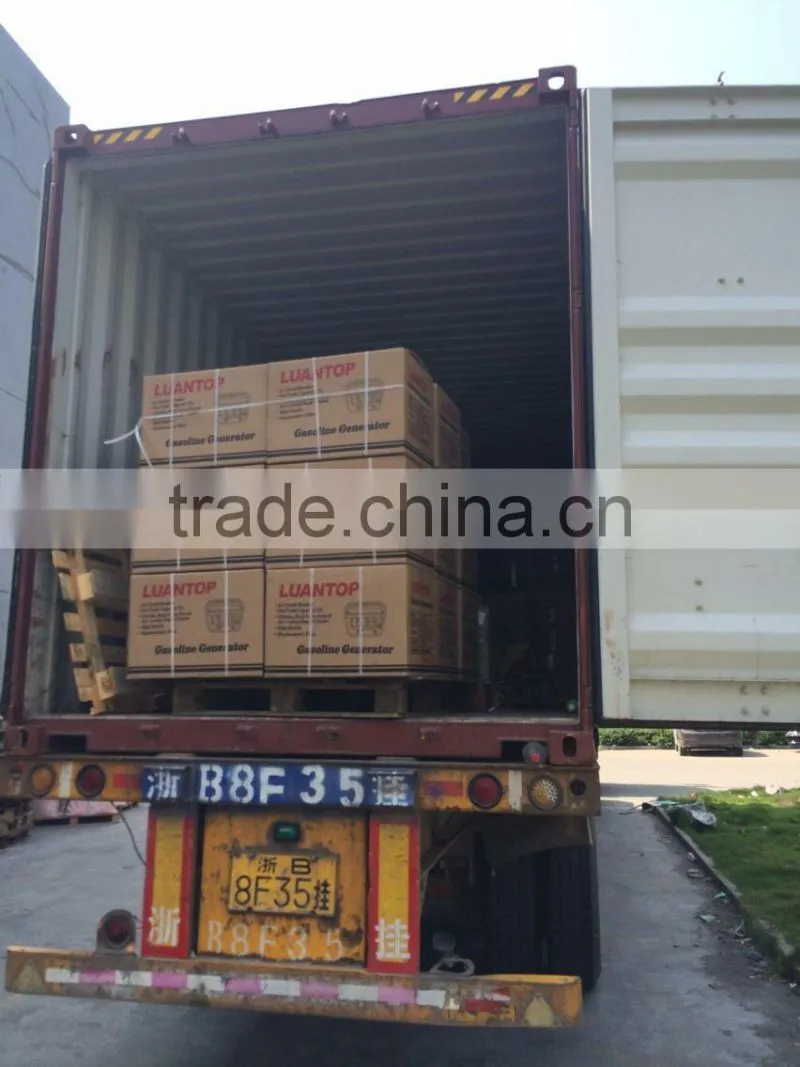 2015 hot generator price india 13HP gasoline engines 188F generator sets HT-6500C