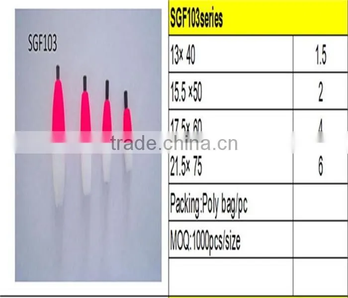 Wholesale good quality Hard foam fishing float EVA fishing float fishing tackle