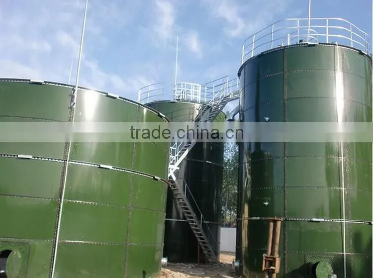 most cost-effective 5000 tons grain storage silos made from glass fused to steel