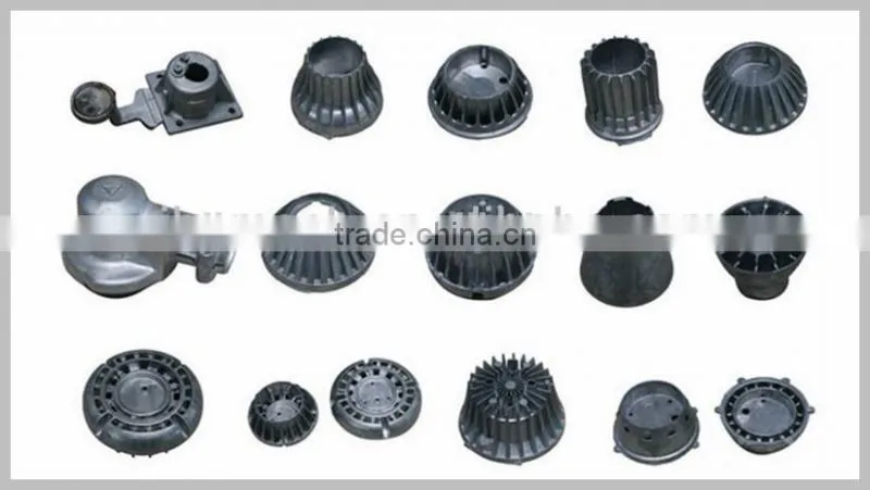 Die cast aluminum furniture legs cover export to Europe