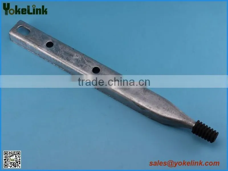 Galvanzied Electric power fitting Pole top pin