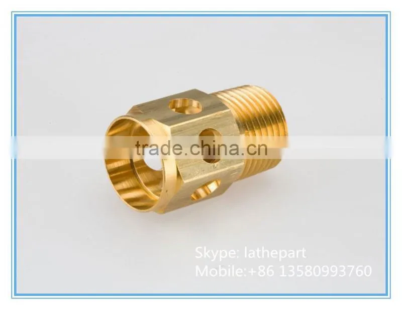 Made in china precision brass round nut