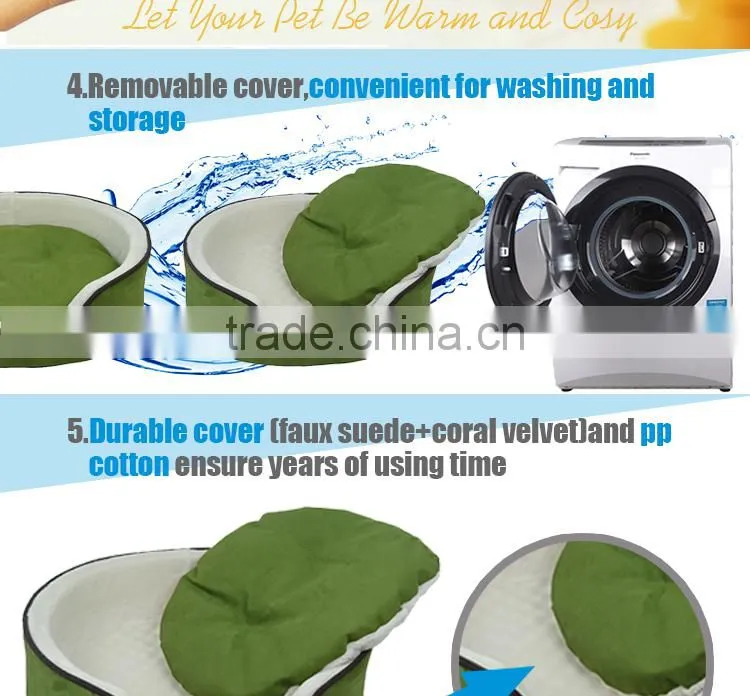 wholesale dog supplies private label soft cozy luxury china dog pet bed