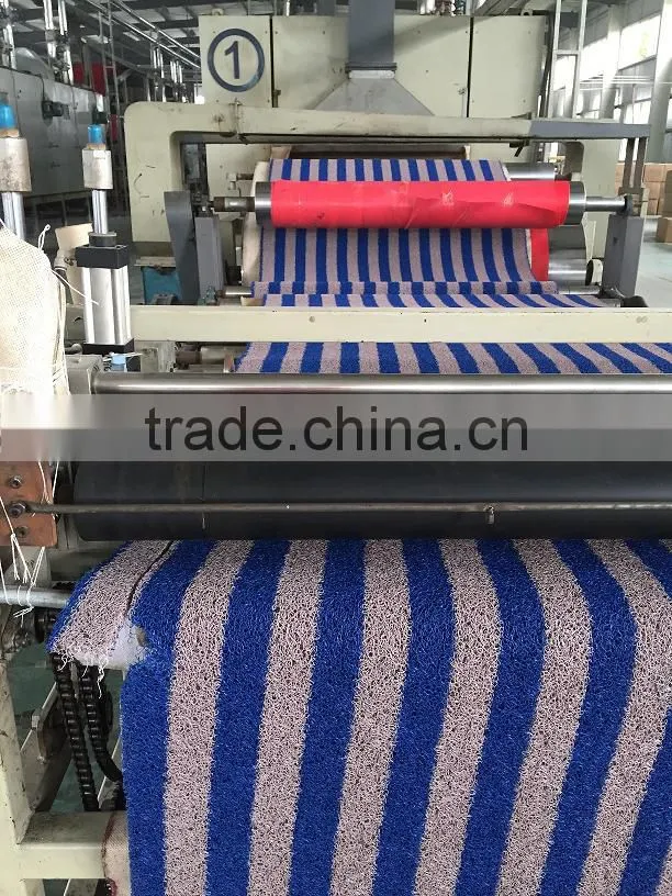 2016 New Double color Ribber 12mm thickness plastic pvc flooring