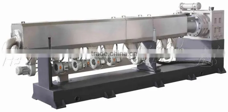 Mini Plastic Masterbatch Granulator Single Screw Extruder Machine