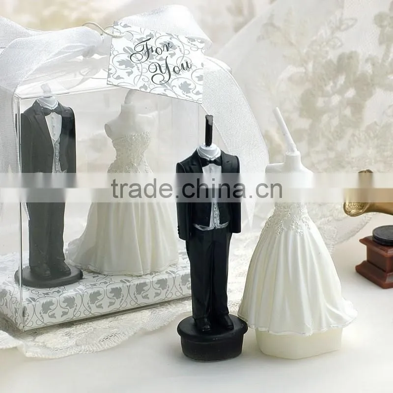 Decoration Brideand Groom wedding favors candles for wedding party