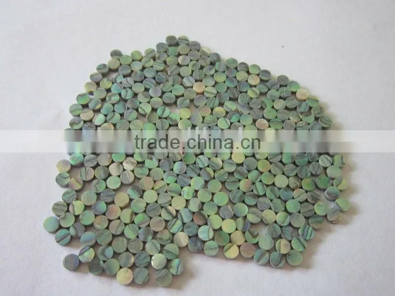 circle abalone dots for luthier inlay